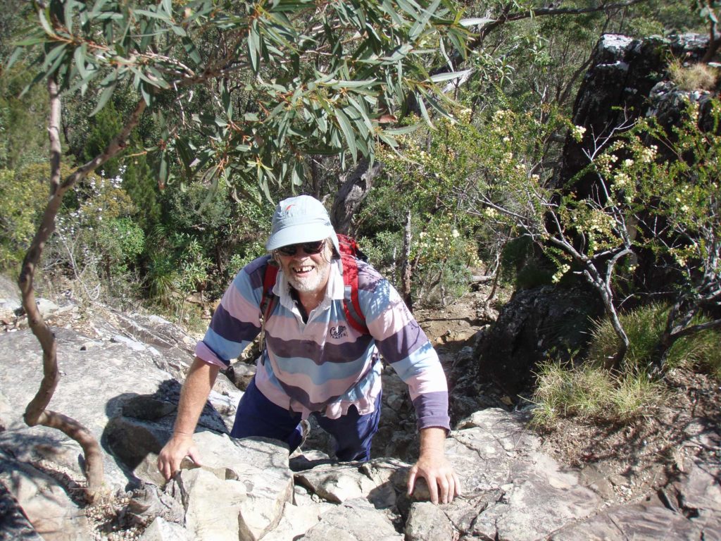 Alec Mamwell on Glass House Mountain Walks