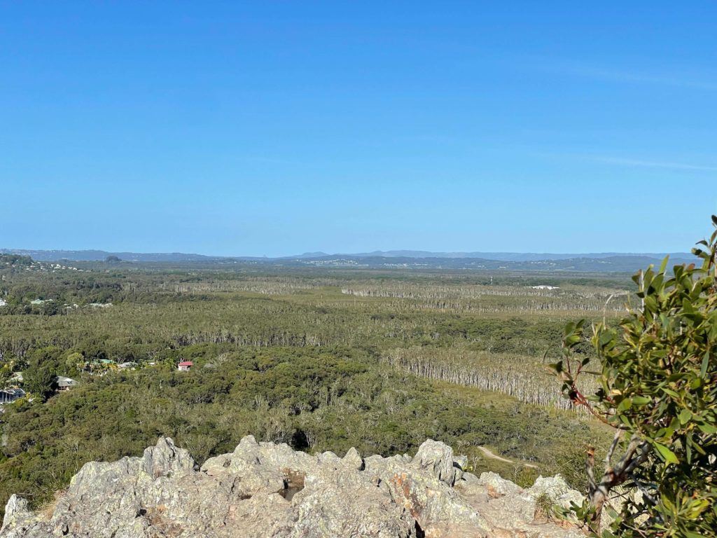 The view Emu Mountain 