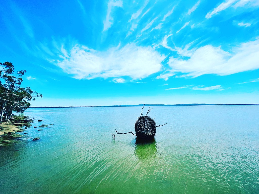 Boreen Point - Floating Land Art Installation