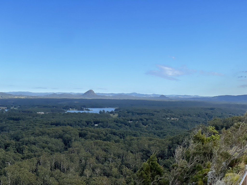 Tewantin National Park view from Mount Tinbeerwah