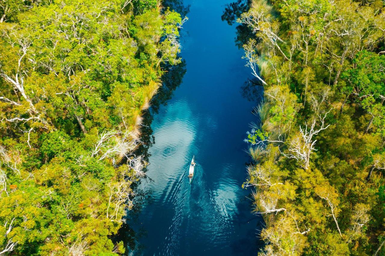 Noosa everglades from above 