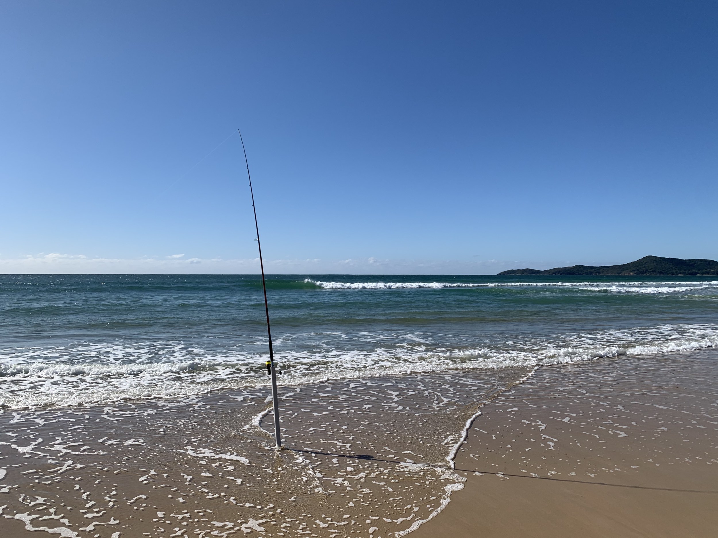 Fishing Noosa - Teewah Beach, North Shore