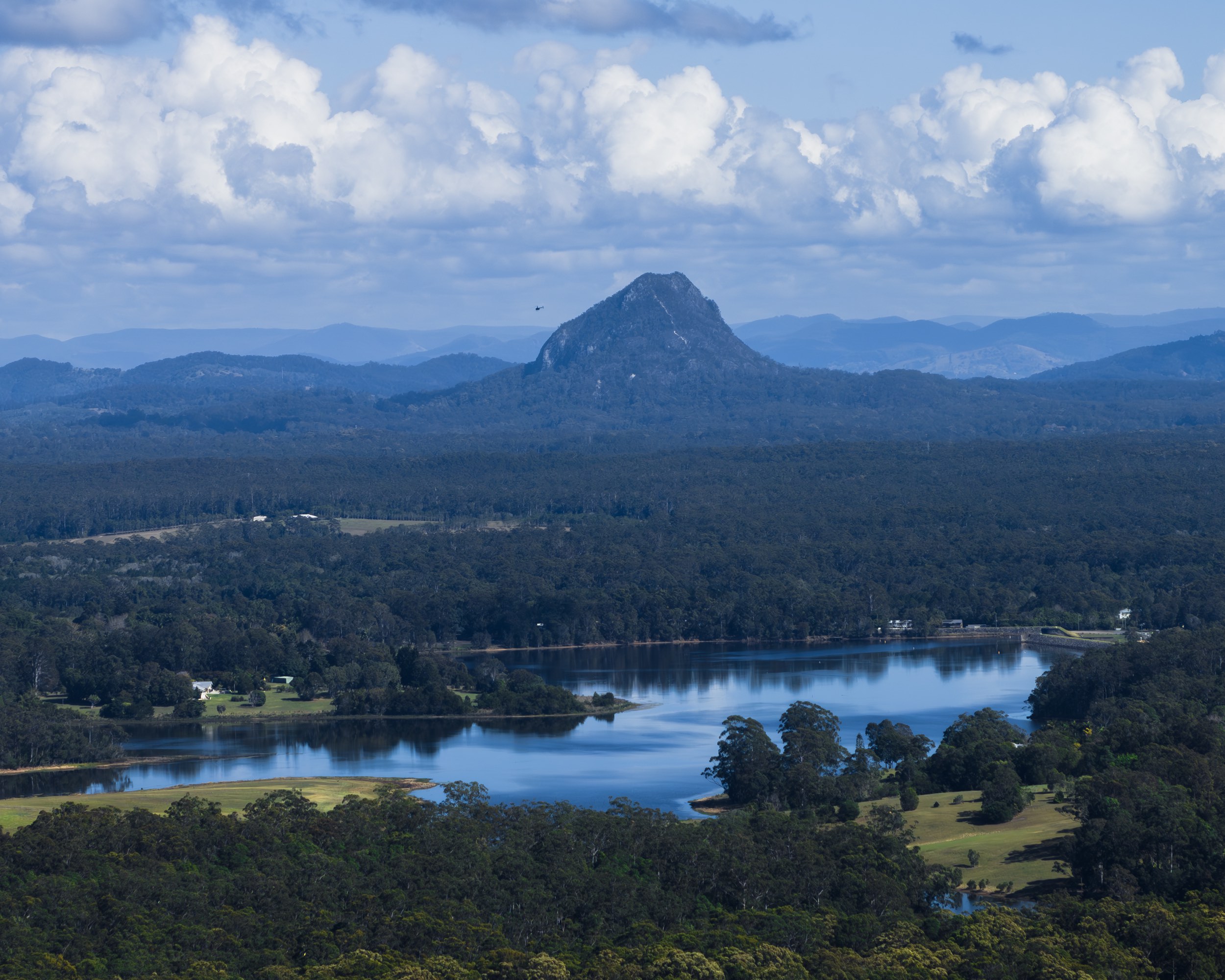 The view of Mount Cooroora, Pomona - Rock climbing sunshine coast