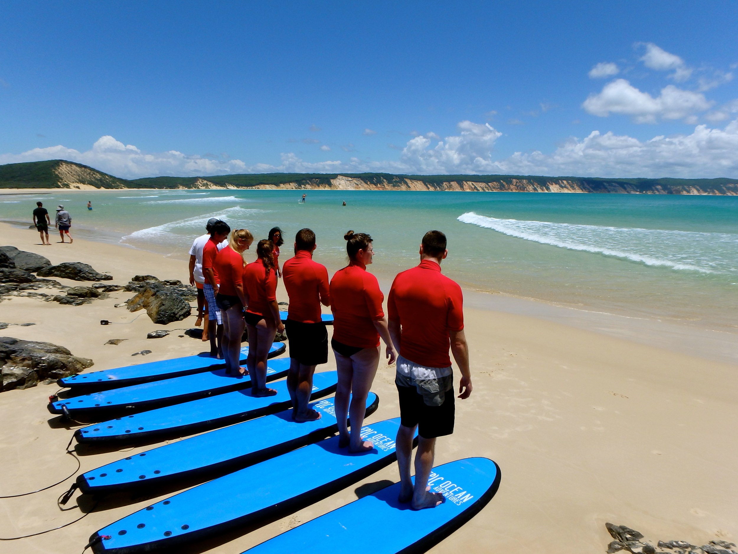 Surf Lessons on the Beach - Noosa 