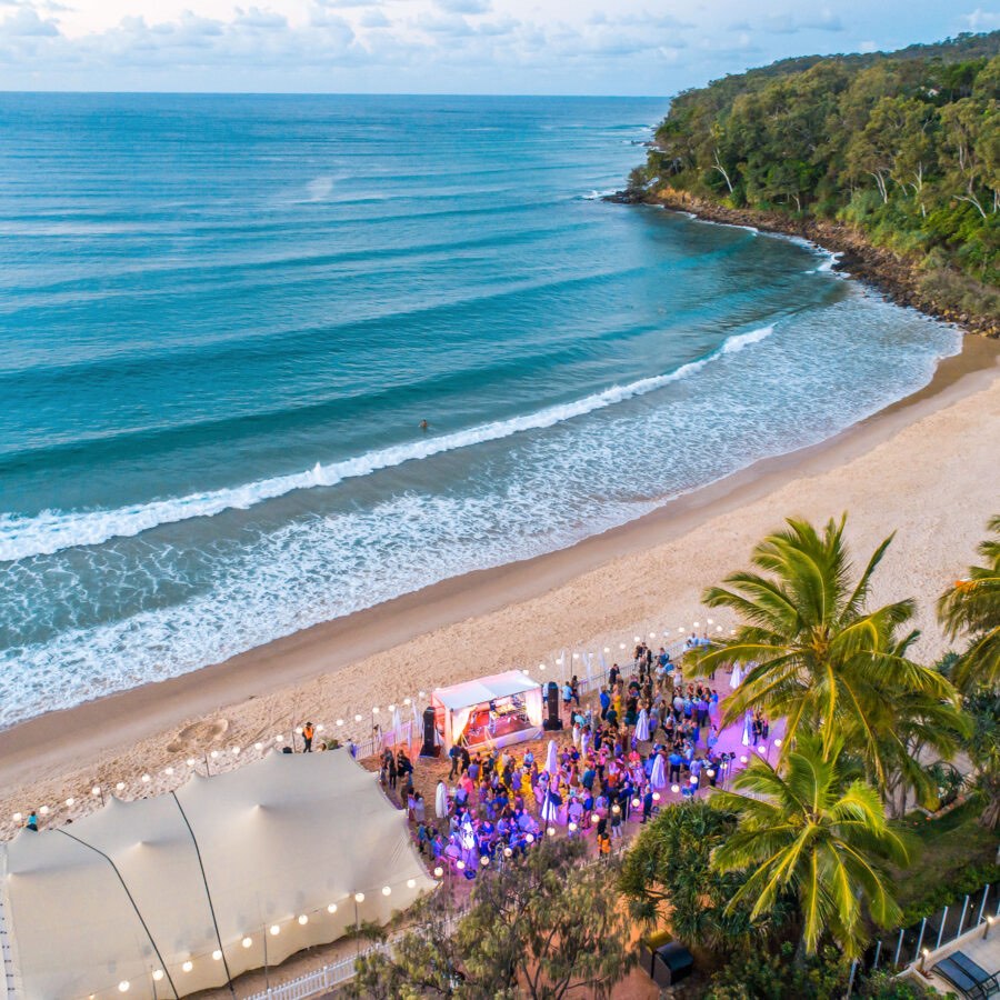 Beach Event at Noods Food and Wine Festival 