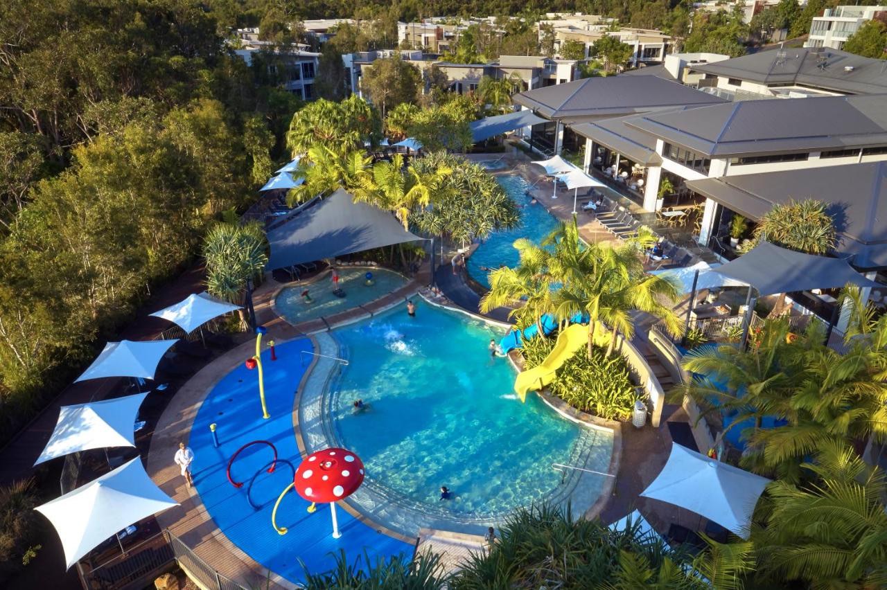 racv noosa resort from above 