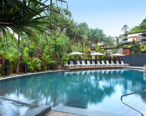 Peppers Noosa Resort & Villas - heated lagoon style pool
